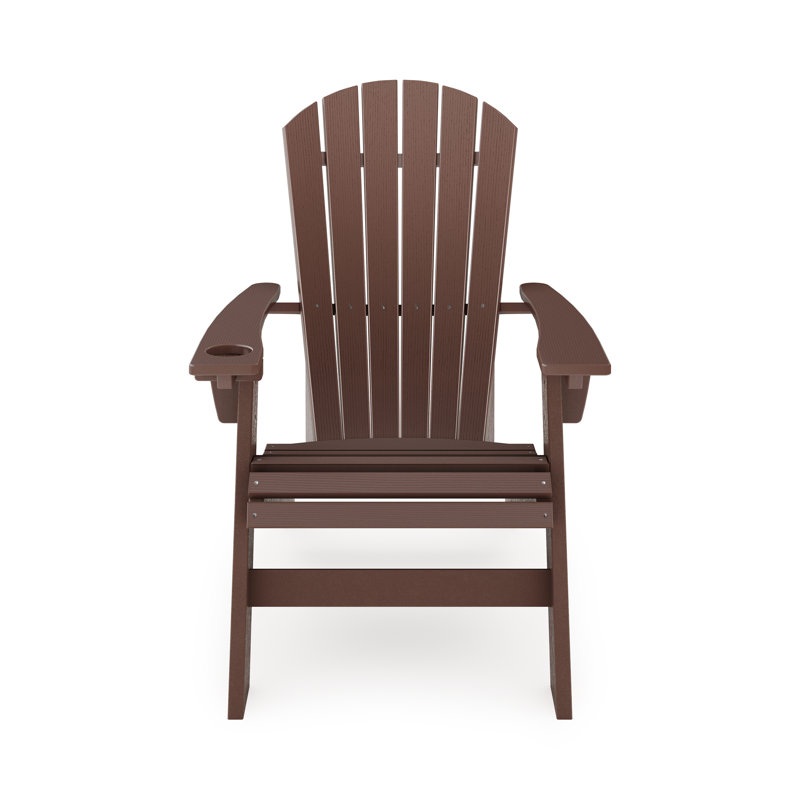Fauteuil Adirondack, Brun