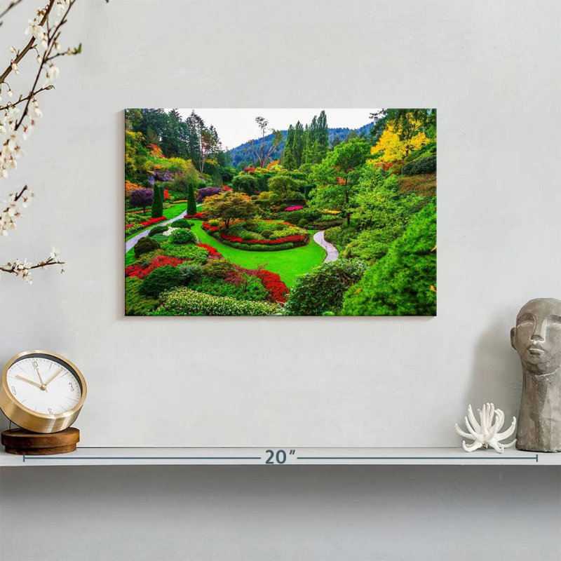 Sireci Butchart Garden Park, 8" H x 12" W