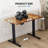 Standing & Height-adjustable Desks Office Set with Office Chair-1464620846