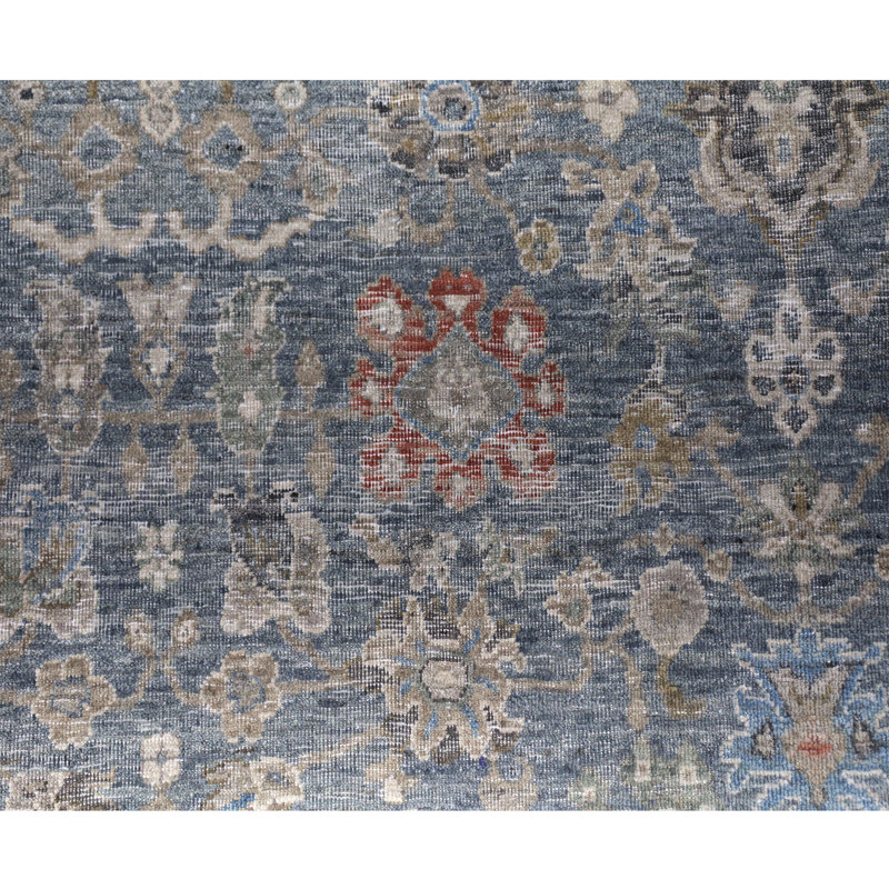 Blue Antique Revival Wool Rug
