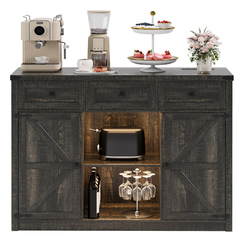 Ingimundur 47.24'' Sideboard, Brown