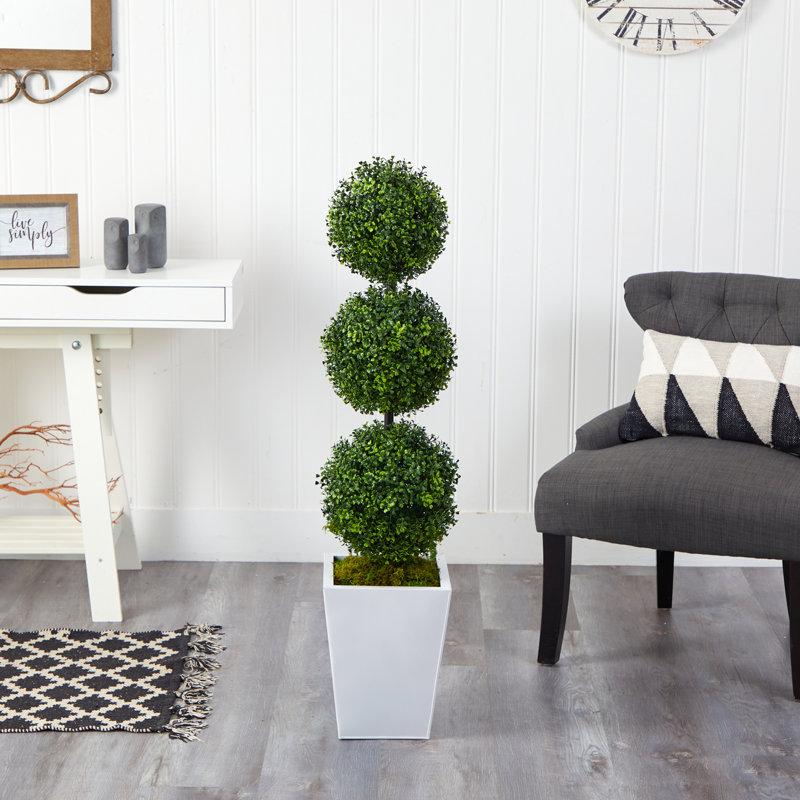 46 " H Faux Boxwood Topiary