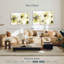 Harnek gris jaune fleuri I-107676328