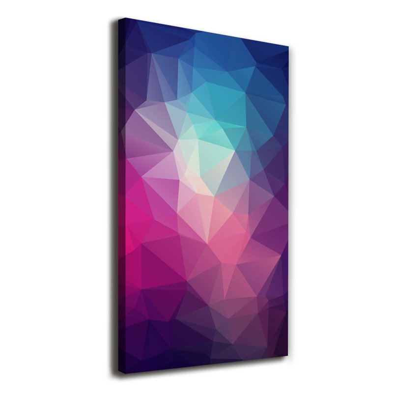 Abstraction Background - Wrapped Canvas Print