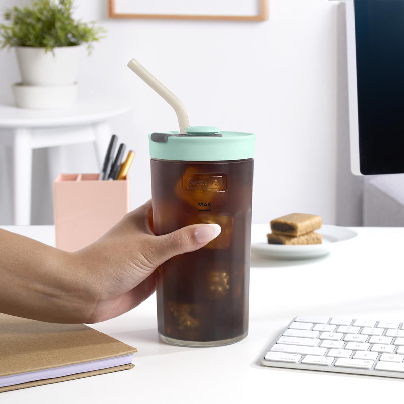 Cafetière 1,5 tasse Dash Brew2Go, Bleu