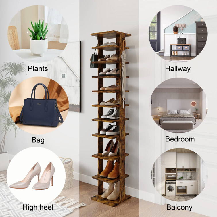 Latitude Run® 7 Pair Shoe Rack