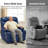 Latise Wide Power Recliner Lift Chair with Extended Footrest, Faux Leather-2139314044