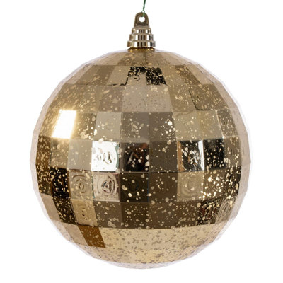 Vickerman 8" Mirror Mercury Ornament.
