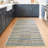 Washable Runner Rug 2x28 - Fen Modern Plush Rug for Hallways & Entryways, Patchwork Multi, Modern Patchwork-598083645-598083646