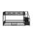 Metal Bunk Bed With Storage Ladder, Bunk Bed Frame With Guardrail-1491806597