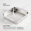 Hestan Provisions OvenBond Square Baker, 8 po x 8 po