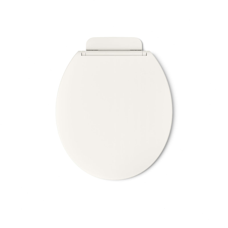 Glissade Readylatch Quiet-Close Toilet Seat, Biscuit