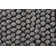 Tapis gris crocheté à la main Kiersten