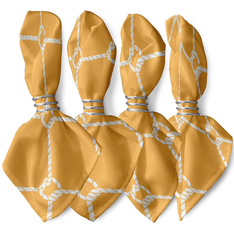 Harrell Ahoy Napkins, Yellow