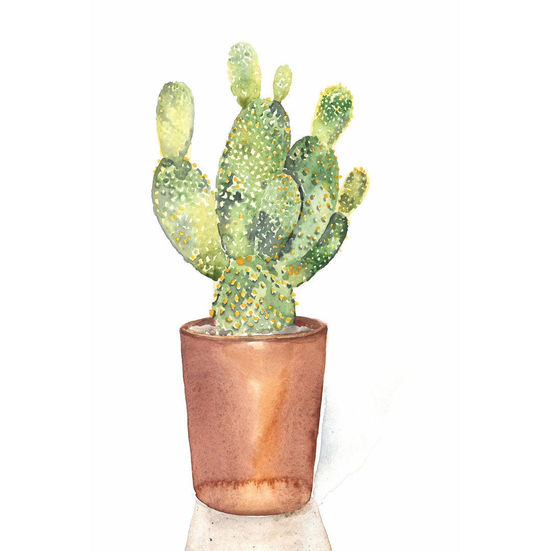 Sharp Succulents IV by Jennifer Paxton Parker - Painting