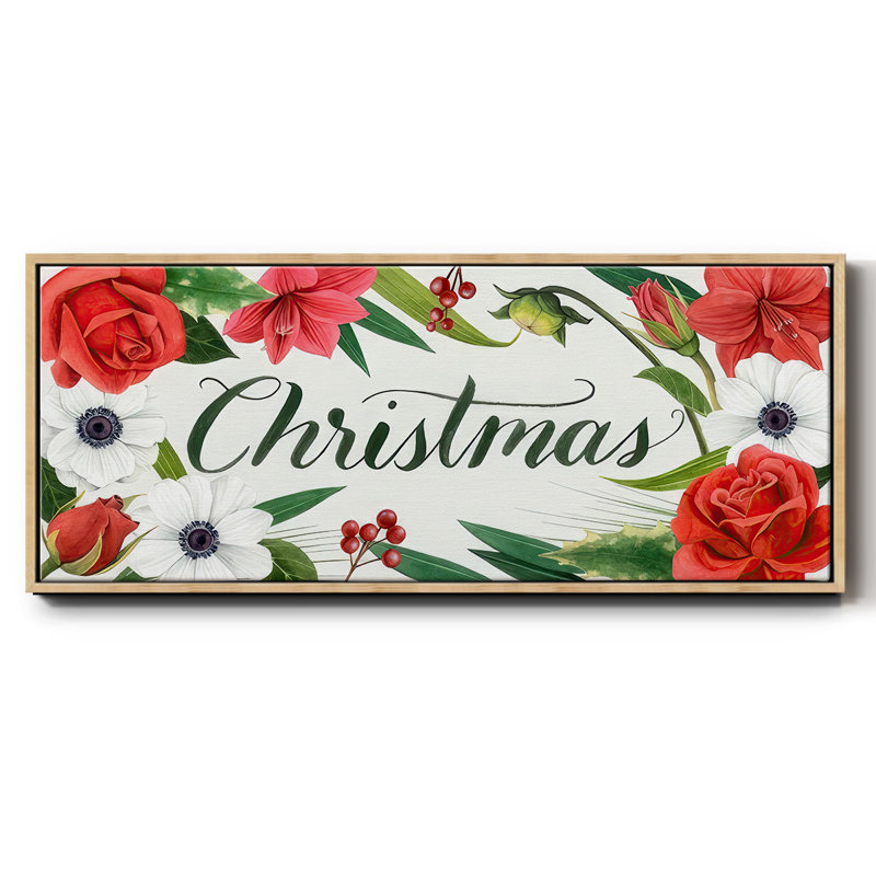 Christmas Time- Framed Canvas