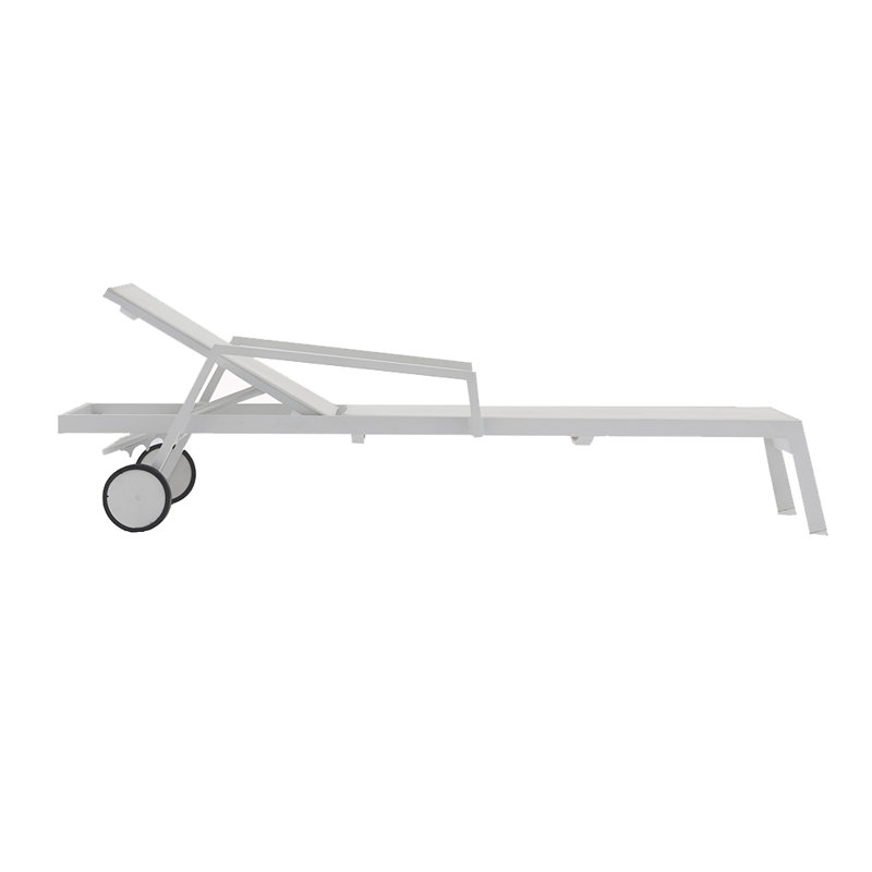 Bondi Outdoor Chaise Lounge, White