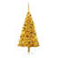 Arbre de Noël artificiel illuminé avec ensemble de décoration de fête en PVC-1006460199