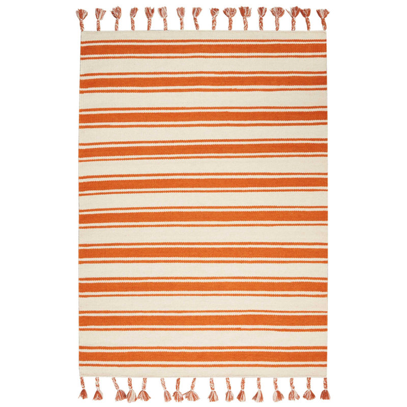 Mondel Striped Indoor Rug, Rectangle 5' x 7'6"
