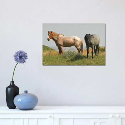 Wild Horses On The Ridge by Brian Wolf - Wrapped Canvas Gallery-Wrapped Canvas Giclée