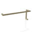Mimas 52.5 in. x 78 in. Fully Frameless Glass Hinge Towel Bar Shower Door-172506785