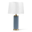 Cylinder 55cm Metal Ceramic look Table Lamp-229111194-229111197