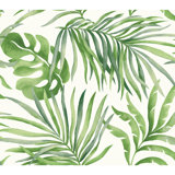 Paradise Palm Floral Peel & Stick Wallpaper Roll