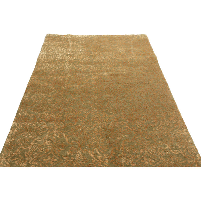 One-of-a-Kind 3' X 9'7" Hand Knotted Area Rug