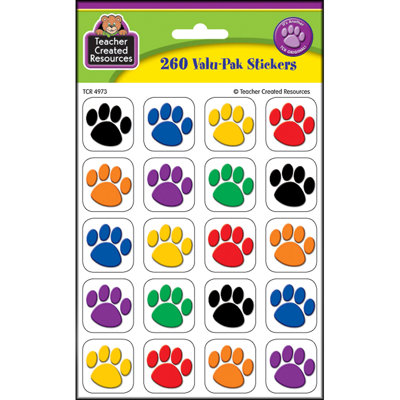 Paw Print Stickers