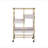 Vorrik Washed Finish Serving Cart