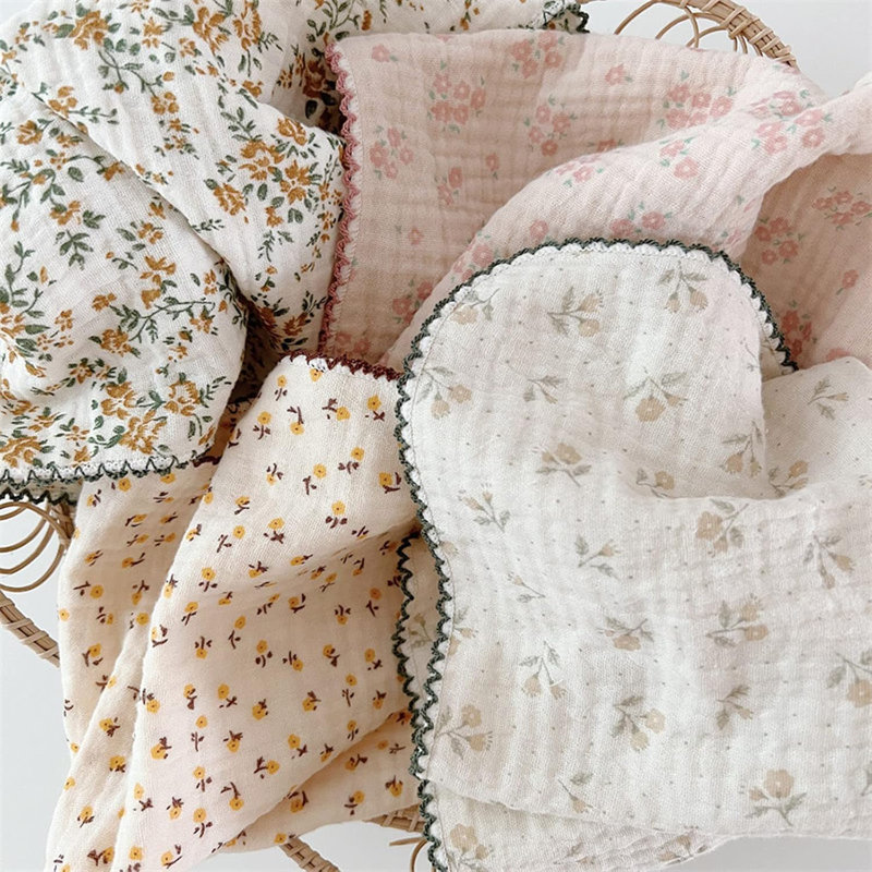 Floral Pattern Highly Absorbent Cleaning Cloths /Mops Towels