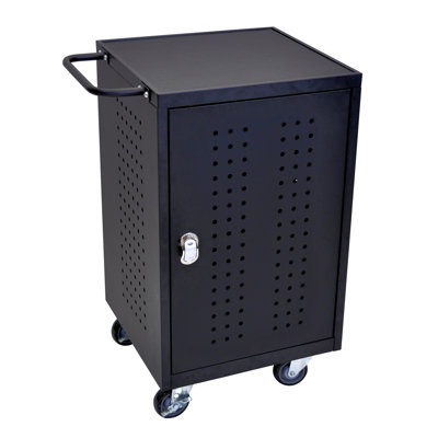 Store-N-Charge Charging Stations 30-Compartment Tablet Storage Cart