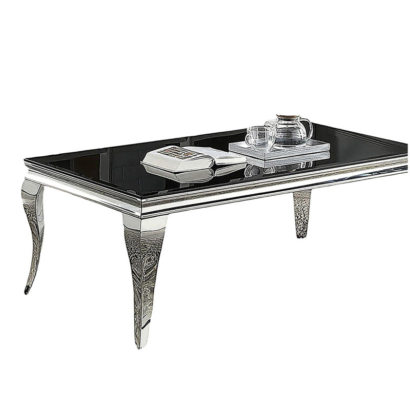 Table de salon contemporaine Glam, Black