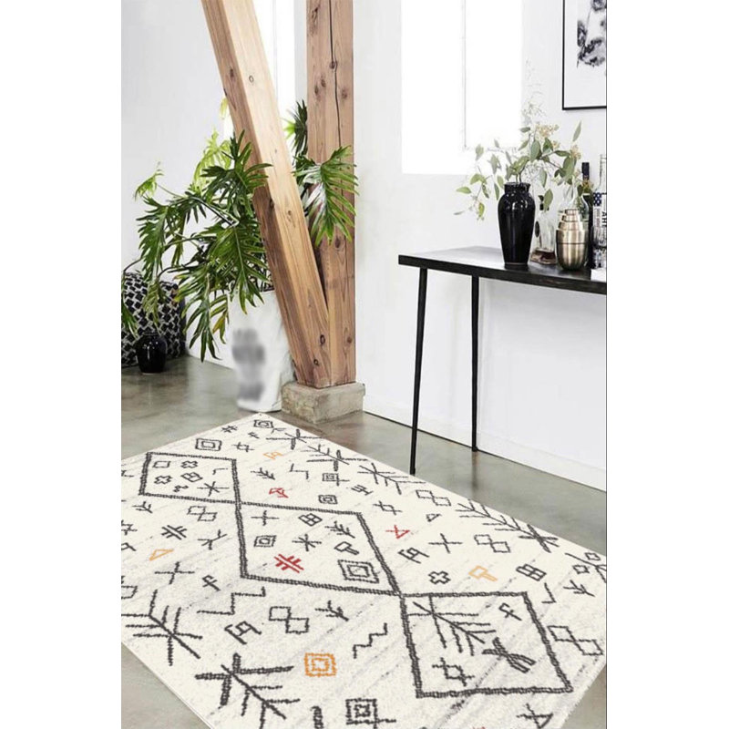 Tapis intérieur / extérieur noir Camfort, Tapis de couloir 2 pi 7 po x 8 pi 2 po