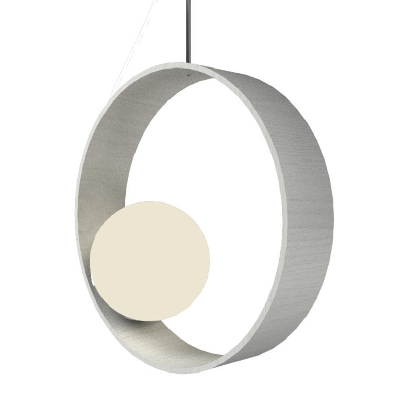 Sfera 1 - Light Pendant, Organic White