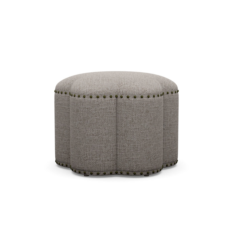 Kate 25" Ottoman, Zane 354222, Antique Brass
