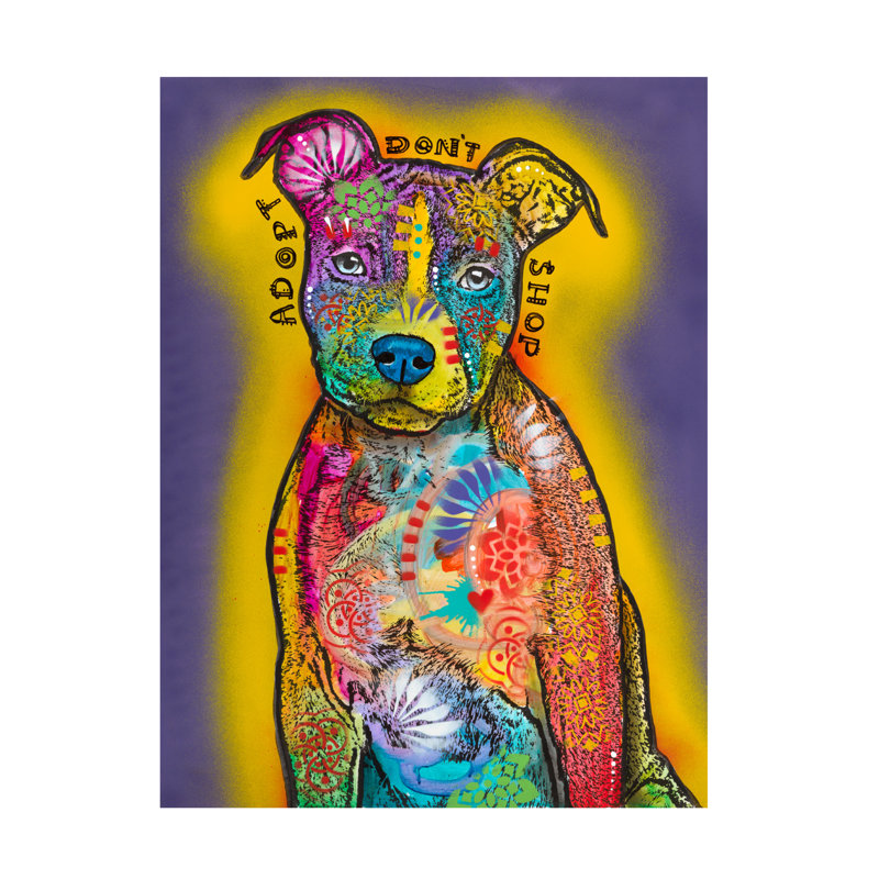 Art sur toile «ologic Dean Russo », H 19 po x l 14 po