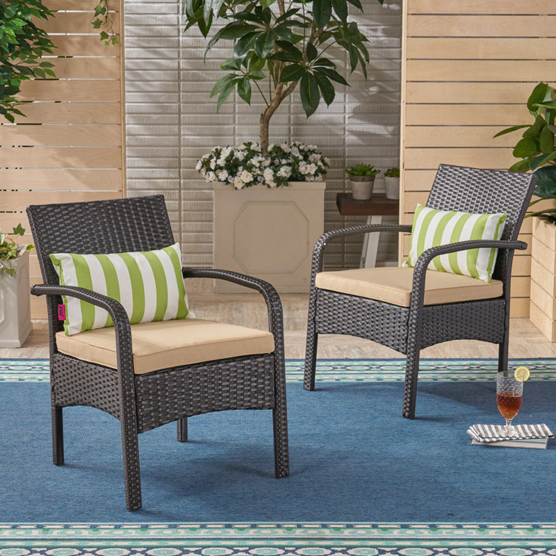 Ensemble de 2 chaises d'extérieur