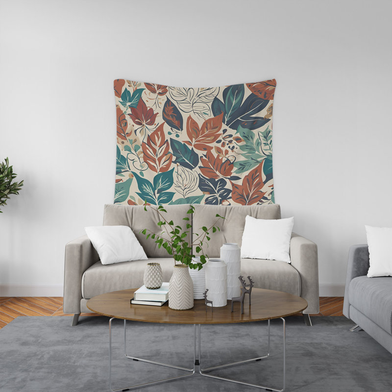 Tapisserie murale, H 88 po x l 104 po