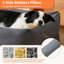Orthopedic Dog Bed with Bolster -1773005862-1772691845