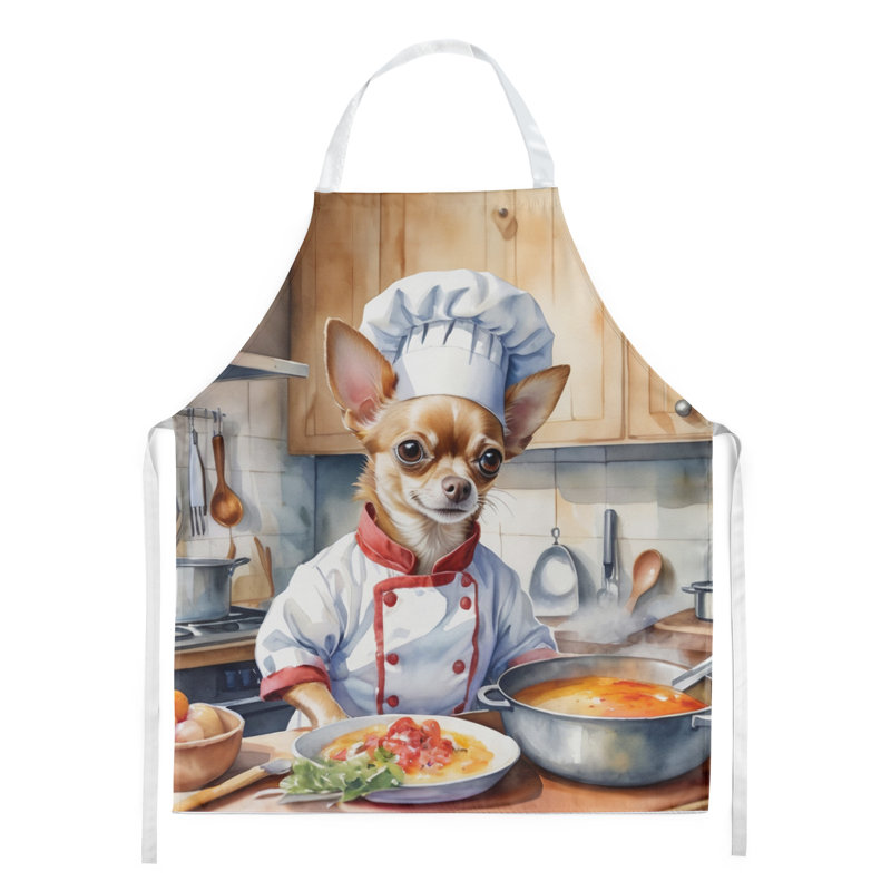 No Pattern Bib Apron