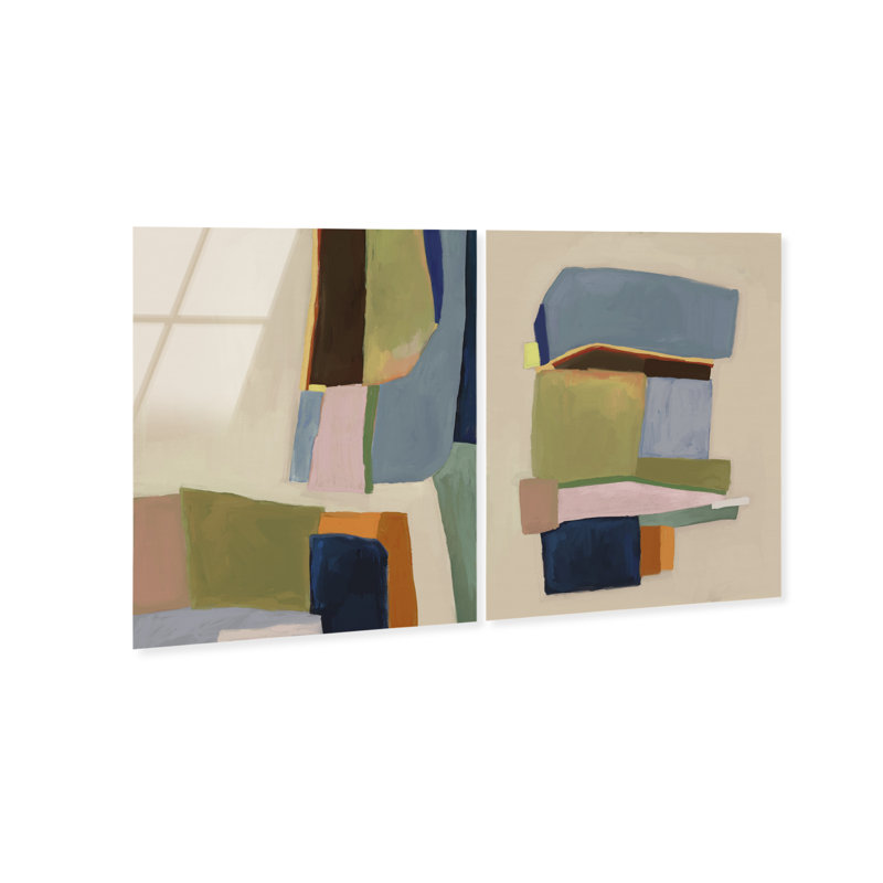 Colro View Set Set by Oliver Gal, High-Gloss Acrylic Print, 30"H x 36"W