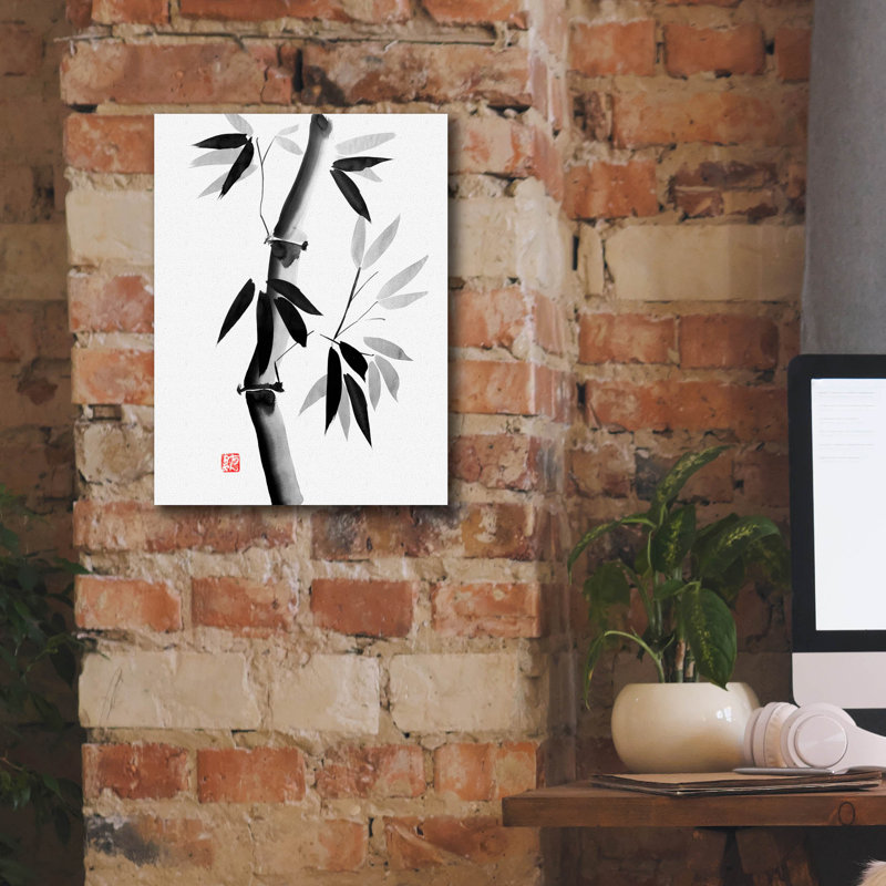 "Bamboo 02" par Pechane, H 16 po x l 12 po x P 0,75 po