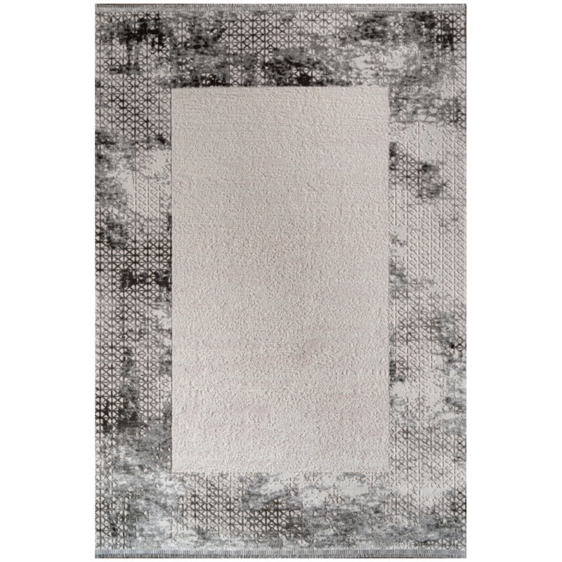 Tapis rectangulaire en coton Nastase, Rectangle 6 pi 6 po x 9 pi 5 po