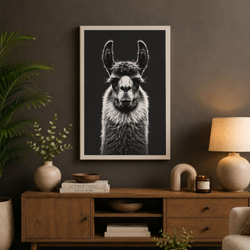 Print, 30x20 - 76.2 x 50.8 cm, Teal Border
