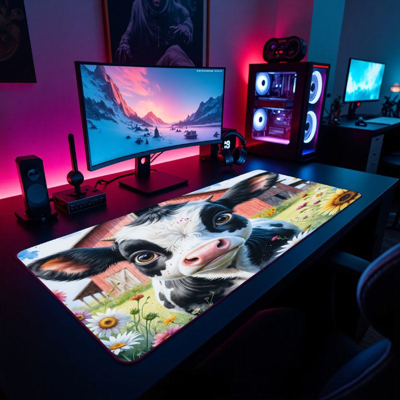 Polyester Desk Pad, 23.6x13.8