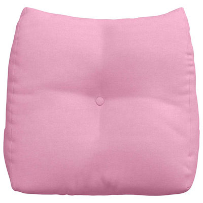 Back Pillow Brown 80 X 24 X 50 Cm Fabric