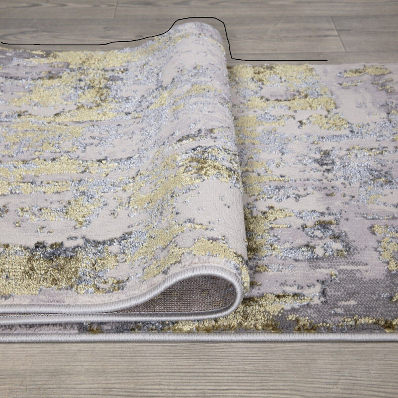 Victoriaville Abstract Area Rug, Runner 60 x 220cm