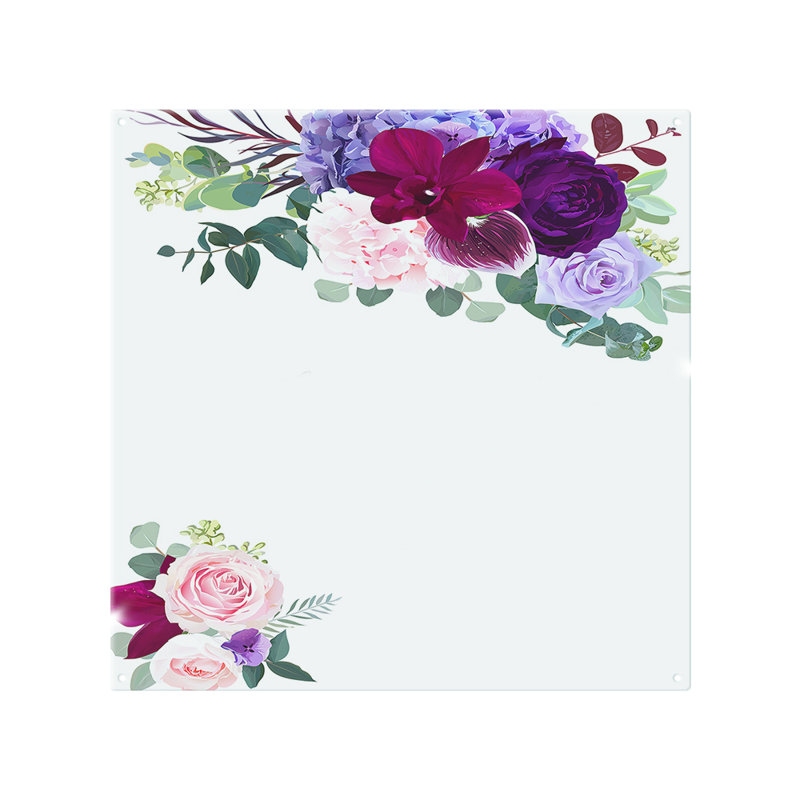Roses Splash Back, 70cm L x 50cm W