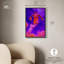 "Neon Bold Heavenly Basketball", impression sur toile par Art Remedy, cadre noir, 16 x 24-1840435397-1840435450